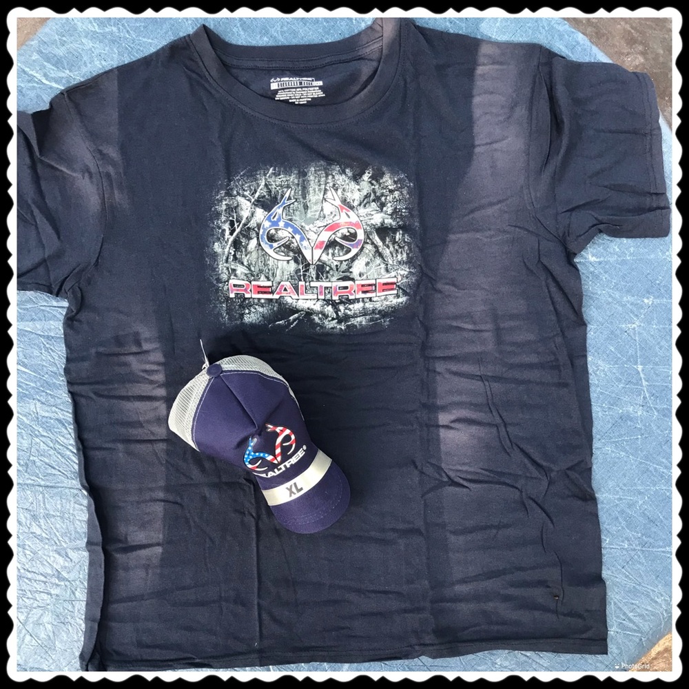 RealTree🔹 XL Teeshirt & Hat gift set 🔹